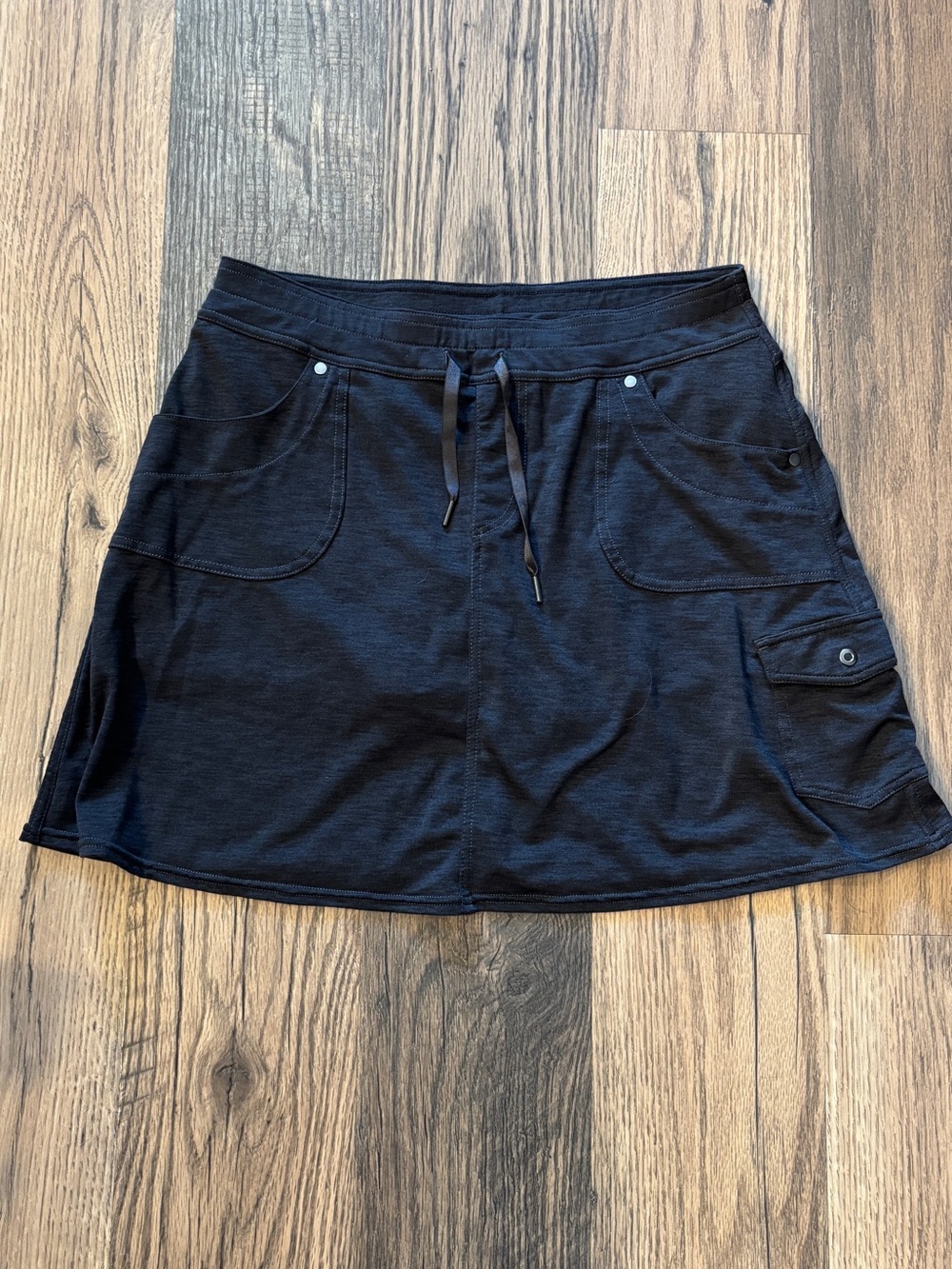 Kuhl Dark Gray A-Line Pull-On Skort with Utility Pockets